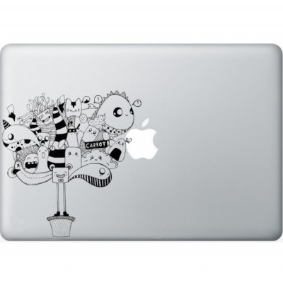 Carrot Macbook Sticker